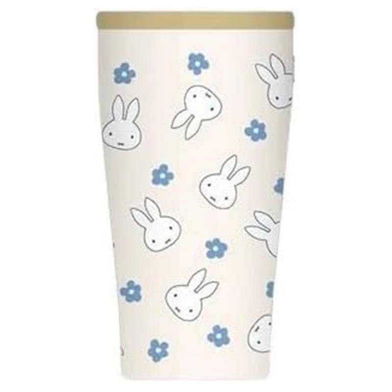 miffy ミッフィー 木蓋付タンブラー 総柄 ブルードレス/DBM-2986